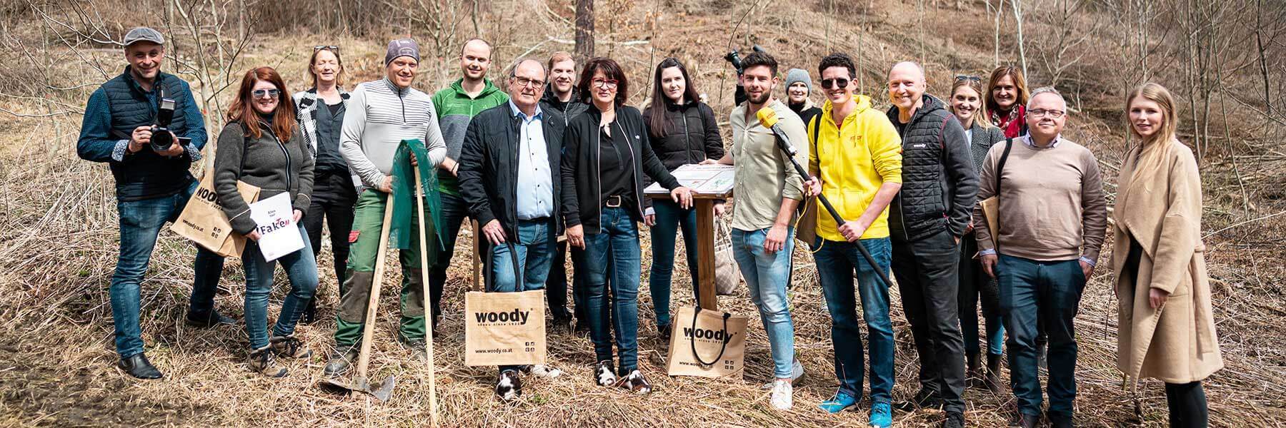 The woody reforestation - giving something back to nature