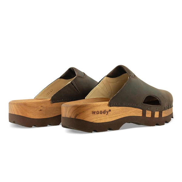 [Caffe] Lissabon Clog,Damenclogs Herrenclogs Lissabon caffe unisex woody Schuhe Clog lissabon, arbeits-clogs unisex und biegsamer nachhaltiger holzsohle, farbe: caffe (barun), holzclogs woody, woody schuhe, woody shoes, handgemachte holzschuhe aus österreich, kärnten