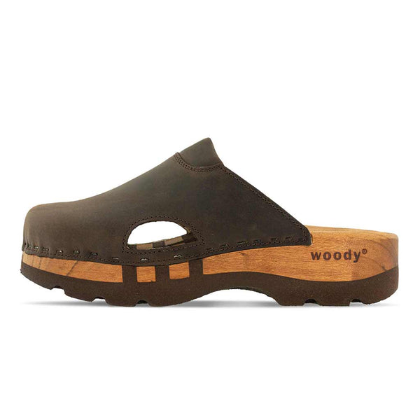 [Caffe] Lissabon Clog,Damenclogs Herrenclogs Lissabon caffe unisex woody Schuhe Clog lissabon, arbeits-clogs unisex und biegsamer nachhaltiger holzsohle, farbe: caffe (barun), holzclogs woody, woody schuhe, woody shoes, handgemachte holzschuhe aus österreich, kärnten