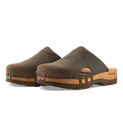 [Caffe] Lissabon Clog,Damenclogs Herrenclogs Lissabon caffe unisex woody Schuhe Clog lissabon, arbeits-clogs unisex und biegsamer nachhaltiger holzsohle, farbe: caffe (barun), holzclogs woody, woody schuhe, woody shoes, handgemachte holzschuhe aus österreich, kärnten