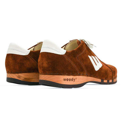 [Hazelnut] Wayne Herren Clog Sneaker, Herrenclog Sneaker, sneakers clogs herren mit biegsamer nachhaltiger holzsohle, der bestseller, farbe: hazelnut (braun), holzclogs woody, woody schuhe, woody shoes, handgemachte holzschuhe aus österreich, kärnten