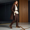 [Chocolate] Kim Damen Clog Stiefelette woody, Farbe: chocolate (braun), ganzjahres schuhe, kalbslederfutter