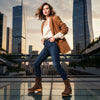 [Chocolate] Kim Damen Clog Stiefelette woody, Farbe: chocolate (braun), ganzjahres schuhe, kalbslederfutter