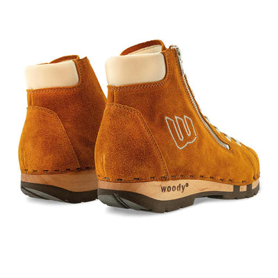 [Papaya-Creme] Roxy Damen Clog Sneaker Papaya woody Schuhe, Damen Sneaker Clogs, Damenclogs roxy, clog sneakers für damen mit hohem schaft und biegsamer nachhaltiger holzsohle, farbe: papaya-creme (orange-naturweiss), holzclogs woody, woody schuhe, woody shoes, handgemachte holzschuhe aus österreich, kärnten