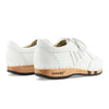 [Weiss] Abby Damen Clog Sneaker mit biegsamer nachhaltiger holzsohle, farbe: weiss Uni, holzclogs woody, woody schuhe, woody shoes, handgemachte holzschuhe aus österreich, kärnten
