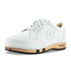 [Weiss] Abby Damen Clog Sneaker mit biegsamer nachhaltiger holzsohle, farbe: weiss Uni, holzclogs woody, woody schuhe, woody shoes, handgemachte holzschuhe aus österreich, kärnten