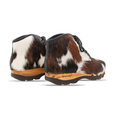 [Fell Natur] Adam Fell Herren Clog Ankle Boots, men's ankle boots, lined. Winter ankle boots, men's clogs, lined wooden clogs. Lined woody wooden shoes. Winter shoes, wooden clogs, wooden shoes, woody shoes, wooden shoes, buy fur-lined wooden clogs, color: Natural Fur