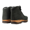 [Nero] Adam Herren Clog Ankle Boot stiefel gefüttert. winterstiefelette herren clogs, gefütterte holzclogs. woody holzschuhe gefüttert. winter schuhe holzclog, holzschuhe, woody schuhe, holz schuhe, holzclogs fell kaufen, farbe: nero (schwarz)