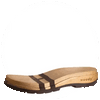 The flexible woody wooden sole - sole replacement, Sohlentausch