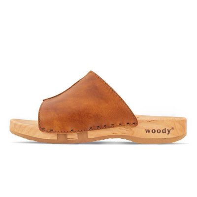 [Safor] Anja Damen Clog Pantolette, farbe: safor (braun)_clogs pantoletten damen mit biegsamer nachhaltiger weidenholzsohle, holzclogs woody, woody schuhe, woody shoes, handgemachte holzschuhe aus österreich, kärnten