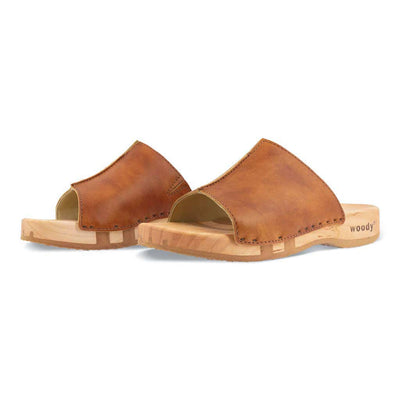 [Safor] Anja Damen Clog Pantolette, farbe: safor (braun)_clogs pantoletten damen mit biegsamer nachhaltiger weidenholzsohle, holzclogs woody, woody schuhe, woody shoes, handgemachte holzschuhe aus österreich, kärnten