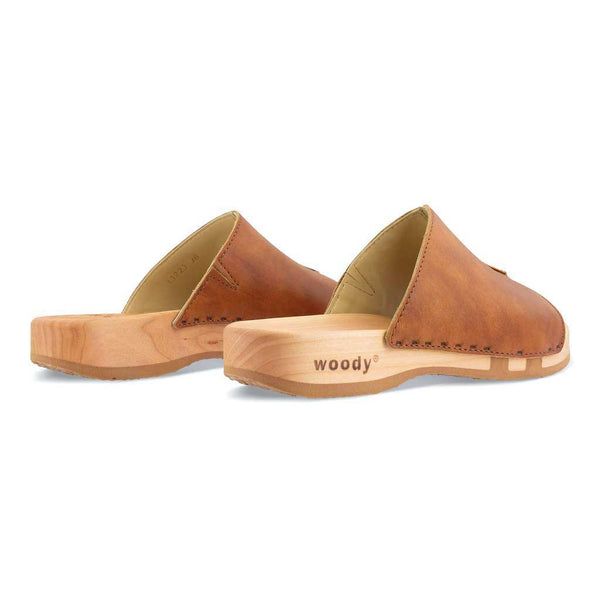 [Safor] Anja Damen Clog Pantolette, farbe: safor (braun)_clogs pantoletten damen mit biegsamer nachhaltiger weidenholzsohle, holzclogs woody, woody schuhe, woody shoes, handgemachte holzschuhe aus österreich, kärnten