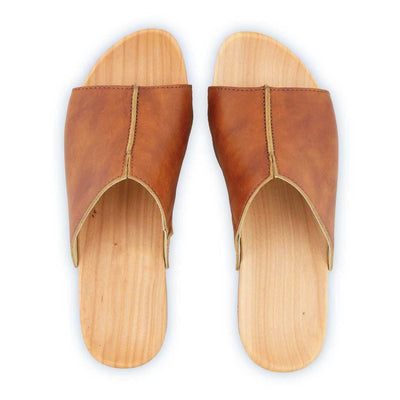 [Safor] Anja Damen Clog Pantolette, farbe: safor (braun)_clogs pantoletten damen mit biegsamer nachhaltiger weidenholzsohle, holzclogs woody, woody schuhe, woody shoes, handgemachte holzschuhe aus österreich, kärnten