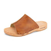[Safor] Anja Damen Clog Pantolette, farbe: safor (braun)_clogs pantoletten damen mit biegsamer nachhaltiger weidenholzsohle, holzclogs woody, woody schuhe, woody shoes, handgemachte holzschuhe aus österreich, kärnten