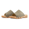 [Sand] Anja Damen Clog Pantolette, farbe: sand_clogs pantoletten damen mit biegsamer nachhaltiger weidenholzsohle, holzclogs woody, woody schuhe, woody shoes, handgemachte holzschuhe aus österreich, kärnten