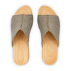 [Sand] Anja Damen Clog Pantolette, farbe: sand_clogs pantoletten damen mit biegsamer nachhaltiger weidenholzsohle, holzclogs woody, woody schuhe, woody shoes, handgemachte holzschuhe aus österreich, kärnten