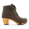 [Caffe] Anne Clog Ankle Boots / stiefeletten, woody holzschuhe. ankle boots gefüttert, damenstiefel, stiefel, damenclogs mit flexibler, biegsamer holzsohle. holzclogs, clogs damen knöchel stiefel, damen clogs mit fussbett. ankleboots holz schuhe, holzclog, holzschuhe kaufen, farbe: caffe