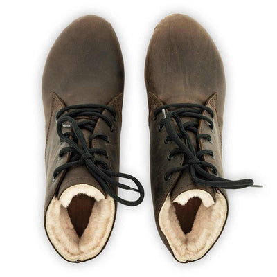 [Caffe] Anne Clog Ankle Boots / stiefeletten, woody holzschuhe. ankle boots gefüttert, damenstiefel, stiefel, damenclogs mit flexibler, biegsamer holzsohle. holzclogs, clogs damen knöchel stiefel, damen clogs mit fussbett. ankleboots holz schuhe, holzclog, holzschuhe kaufen, farbe: caffe