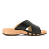 [Schwarz] Carlo Herren Clog Pantolette - biegsamer nachhaltiger holzsohle, der bestseller, holzclogs woody, woody schuhe, woody shoes, handgemachte holzschuhe aus österreich, kärnten, farbe: schwarz 