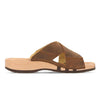 [Tabacco] Carlo Herren Clog Pantolette - biegsamer nachhaltiger holzsohle, der bestseller, holzclogs woody, woody schuhe, woody shoes, handgemachte holzschuhe aus österreich, kärnten, farbe: tabacco (braun)