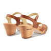 [Safor] Carmen Damen Clog Sandalette, farbe: safor (brau)_clogs sandalen damen mit biegsamer nachhaltiger weidenholzsohle und knöchelriemchen, holzclogs woody, woody schuhe, woody shoes, handgemachte holzschuhe aus österreich, kärnten