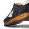[Graphit-Creme] Wayne Herren Clog Sneaker, Herrenclog Sneaker, sneakers clogs herren mit biegsamer nachhaltiger holzsohle, der bestseller, holzclogs woody, woody schuhe, woody shoes, handgemachte holzschuhe aus österreich, kärnten, farbe: navi-creme