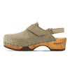 [Sand] Cornelia Damen Clog, farbe: sand_clogs damen, arbeitsschuh mit biegsamer nachhaltiger weidenholzsohle, holzclogs woody, woody schuhe, woody shoes, handgemachte holzschuhe aus österreich, kärnten