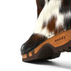 [Fell Natur] Rose Fell Damen Schlupfstiefel mit biegsamer nachhaltiger holzsohle, farbe: fell natur, holzclogs woody, woody schuhe, woody shoes, handgemachte holzschuhe aus österreich, kärnten