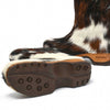 [Fell Natur] Rose Fell Damen Schlupfstiefel mit biegsamer nachhaltiger holzsohle, farbe: fell natur, holzclogs woody, woody schuhe, woody shoes, handgemachte holzschuhe aus österreich, kärnten