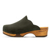 [Nero] Emma Damen Clog, farbe: nero alias schwarz_clogs damen mit biegsamer nachhaltiger weidenholzsohle, holzclogs woody, woody schuhe, woody shoes, handgemachte holzschuhe aus österreich, kärnten