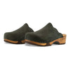 [Nero] Emma Damen Clog, farbe: nero alias schwarz_clogs damen mit biegsamer nachhaltiger weidenholzsohle, holzclogs woody, woody schuhe, woody shoes, handgemachte holzschuhe aus österreich, kärnten