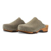 [Sand] Emma Damen Clog, farbe: sand_clogs damen mit biegsamer nachhaltiger weidenholzsohle, holzclogs woody, woody schuhe, woody shoes, handgemachte holzschuhe aus österreich, kärnten