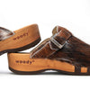 [Natur Fell] Erika Fell Damen Clog von woody, farbe: fell natur (tricolore rinderfell)