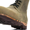 [Olivia] Paul Herren Clog Stiefel mit biegsamer Sohle aus nachhaltigem Weidenholz, Farbe: olivia (olivgrün)