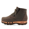 [Caffe] Fabio Herren Clog - Boots / Stiefel mit biegsamer, nachhaltiger Holzsohle. Farbe: caffe (braun), Holzclogs Woody Schuhe, Woody Shoes, handgemachte Holzschuhe aus Österreich, Kärnten
