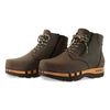 [Caffe] Fabio Herren Clog - Boots / Stiefel mit biegsamer, nachhaltiger Holzsohle. Farbe: caffe (braun), Holzclogs Woody Schuhe, Woody Shoes, handgemachte Holzschuhe aus Österreich, Kärnten