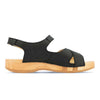 [Nero] Gloria Damen Clog Sandale mit biegsamer nachhaltiger holzsohle, farbe: nero (schwarz), holzclogs woody, woody schuhe, woody shoes, handgemachte holzschuhe aus österreich, kärnten