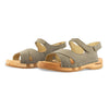 [Sand] Gloria Damen Clog Sandale mit biegsamer nachhaltiger holzsohle, farbe: sand (warm_grey), holzclogs woody, woody schuhe, woody shoes, handgemachte holzschuhe aus österreich, kärnten