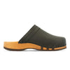 [Schwarz] Harry Herren Clogs mit biegsamer nachhaltiger holzsohle, farbe: schwarz, holzclogs woody, woody schuhe, woody shoes, handgemachte holzschuhe aus österreich, kärnten