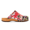 [Kaiser Franz Joseph] Harry Herren Clogs mit biegsamer nachhaltiger holzsohle, farbe: kaiser franz joseph (multicolor print), holzclogs woody, woody schuhe, woody shoes, handgemachte holzschuhe aus österreich, kärnten