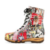 [Kaiser Franz Joseph] Heike Damen Clog Stiefelette, clog lammfell gefütterter clog stiefel damen mit biegsamer nachhaltiger holzsohle, farbe: kaiser franz joseph (multicolor), holzclogs woody, woody schuhe, woody shoes, handgemachte holzschuhe aus österreich, kärnten