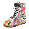 [Kaiser Franz Joseph] Heike Damen Clog Stiefelette, clog lammfell gefütterter clog stiefel damen mit biegsamer nachhaltiger holzsohle, farbe: kaiser franz joseph (multicolor), holzclogs woody, woody schuhe, woody shoes, handgemachte holzschuhe aus österreich, kärnten