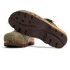 [Oliva] Hubertus Herren Clog mit Stick, biegsame nachhaltige holzsohle, farbe: oliva, holzclogs woody, woody schuhe, woody shoes, handgemachte holzschuhe aus österreich, kärnten