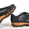 [Nero-Schwarz] Jack Herren Clog Sneaker mit biegsamer nachhaltiger holzsohle, farbe: nero-schwar (nappa-glattleder), holzclogs woody, woody schuhe, woody shoes, handgemachte holzschuhe aus österreich, kärnten