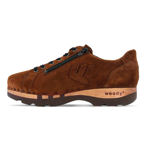 [Hazelnut] Jack Herren Clog Sneaker Haselnuss, Herren Clog von woody Schuhe. Clogs Herren Sneaker jack, clog sneakers für herren mit biegsamer nachhaltiger holzsohle, farbe: hazelnut (haselnussbraun), holzclogs woody, woody schuhe, woody shoes, handgemachte holzschuhe aus österreich, kärnten