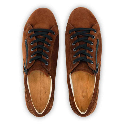 [Hazelnut] Jack Herren Clog Sneaker Haselnuss, Herren Clog von woody Schuhe. Clogs Herren Sneaker jack, clog sneakers für herren mit biegsamer nachhaltiger holzsohle, farbe: hazelnut (haselnussbraun), holzclogs woody, woody schuhe, woody shoes, handgemachte holzschuhe aus österreich, kärnten