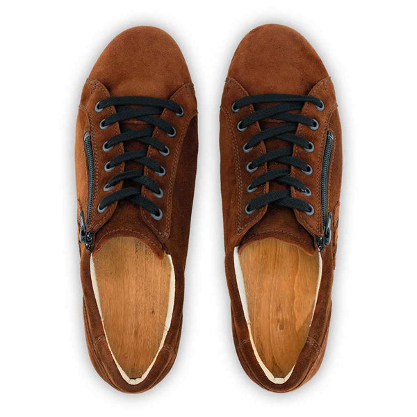[Hazelnut] Jack Herren Clog Sneaker Haselnuss, Herren Clog von woody Schuhe. Clogs Herren Sneaker jack, clog sneakers für herren mit biegsamer nachhaltiger holzsohle, farbe: hazelnut (haselnussbraun), holzclogs woody, woody schuhe, woody shoes, handgemachte holzschuhe aus österreich, kärnten