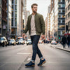 [Navy] Jack Herren Clog Sneaker mit biegsamer nachhaltiger holzsohle, holzclogs woody, woody schuhe, woody shoes, handgemachte holzschuhe aus österreich, kärnten,  farbe: navi (blau)
