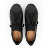 [Nero-Schwarz] Jack Herren Clog Sneaker mit biegsamer nachhaltiger holzsohle, farbe: nero-schwar (nappa-glattleder), holzclogs woody, woody schuhe, woody shoes, handgemachte holzschuhe aus österreich, kärnten