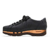 [Nero-Schwarz] Jack Herren Clog Sneaker mit biegsamer nachhaltiger holzsohle, farbe: nero-schwar (nappa-glattleder), holzclogs woody, woody schuhe, woody shoes, handgemachte holzschuhe aus österreich, kärnten